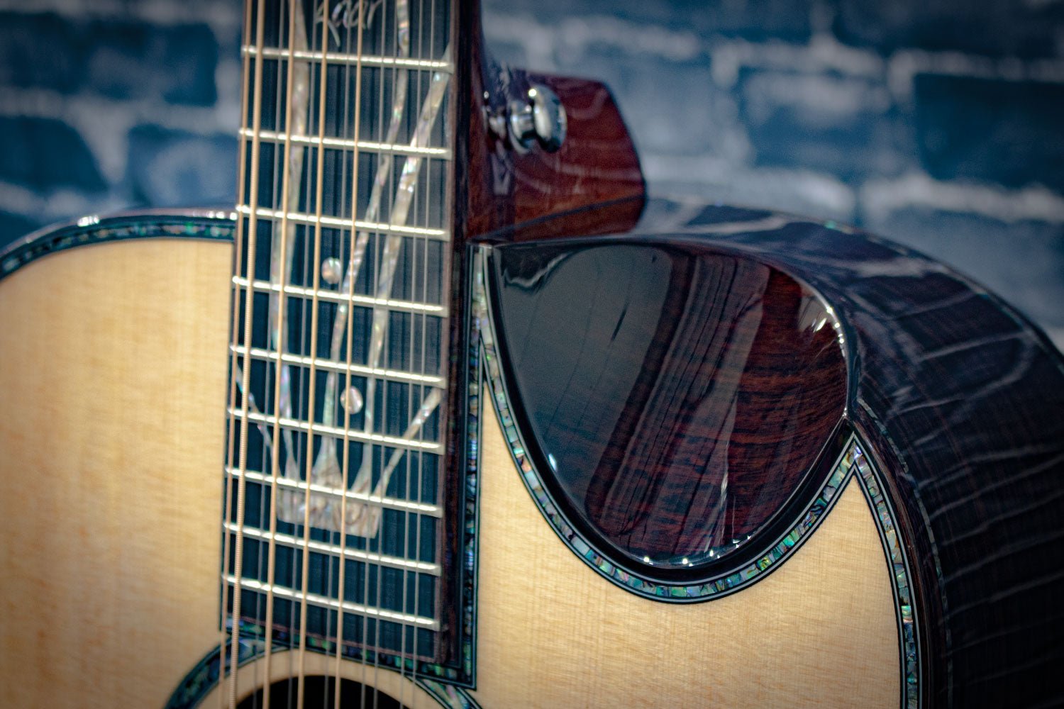 Z34012 12-String Spruce & Rosewood Elite Series - Zaar Guitars