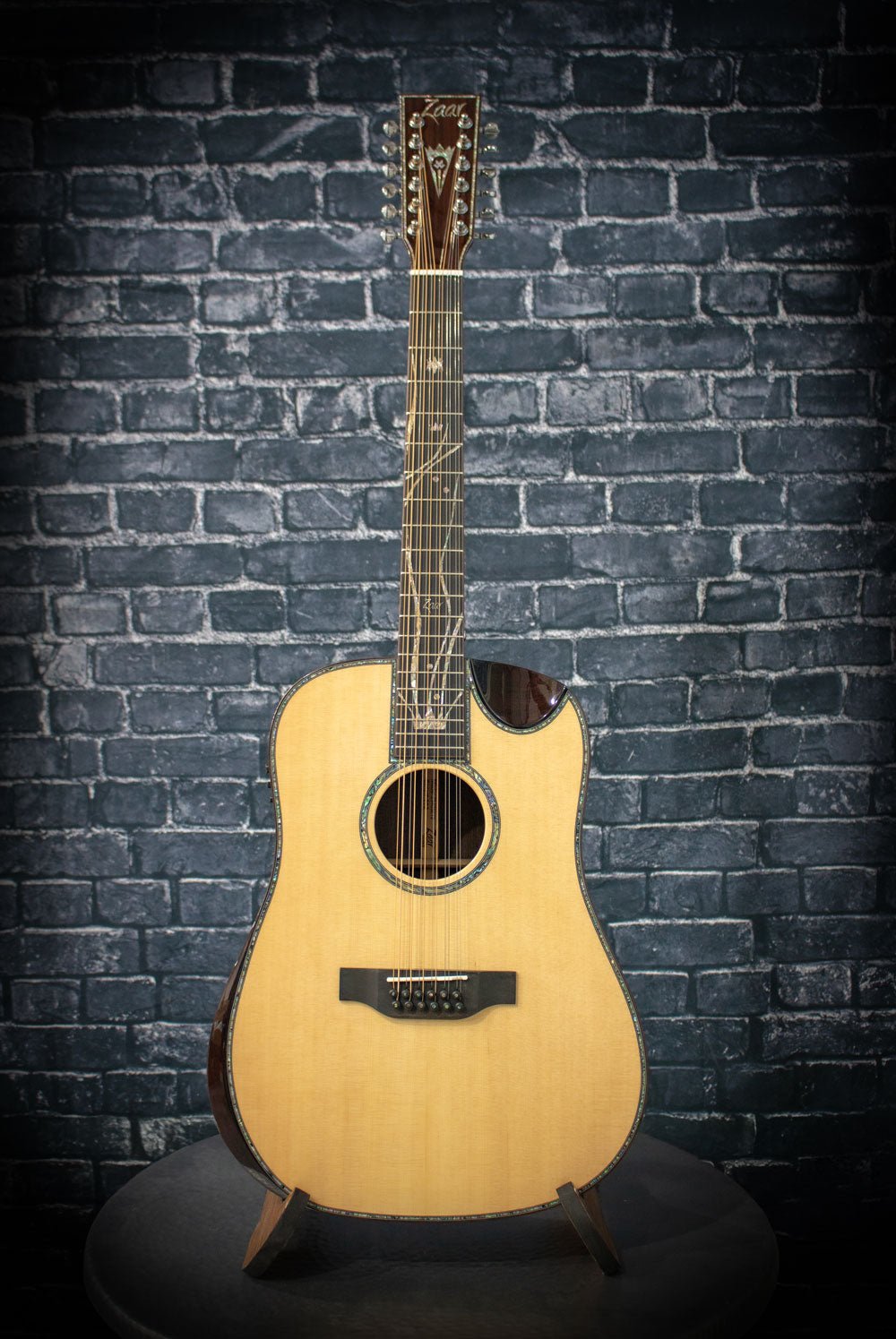 Z34012 12-String Spruce & Rosewood Elite Series - Zaar Guitars