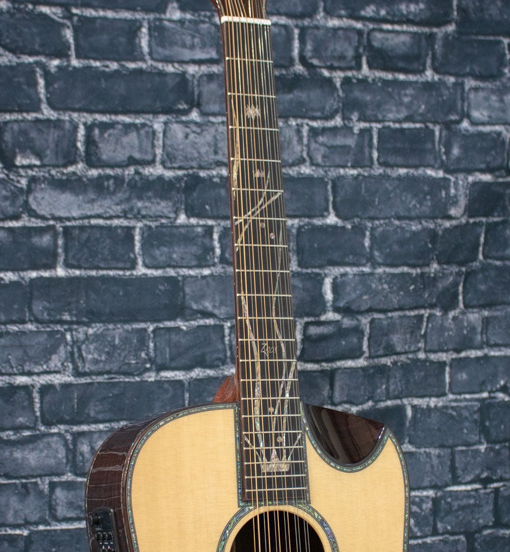 Z34012 12-String Spruce & Rosewood Elite Series - Zaar Guitars