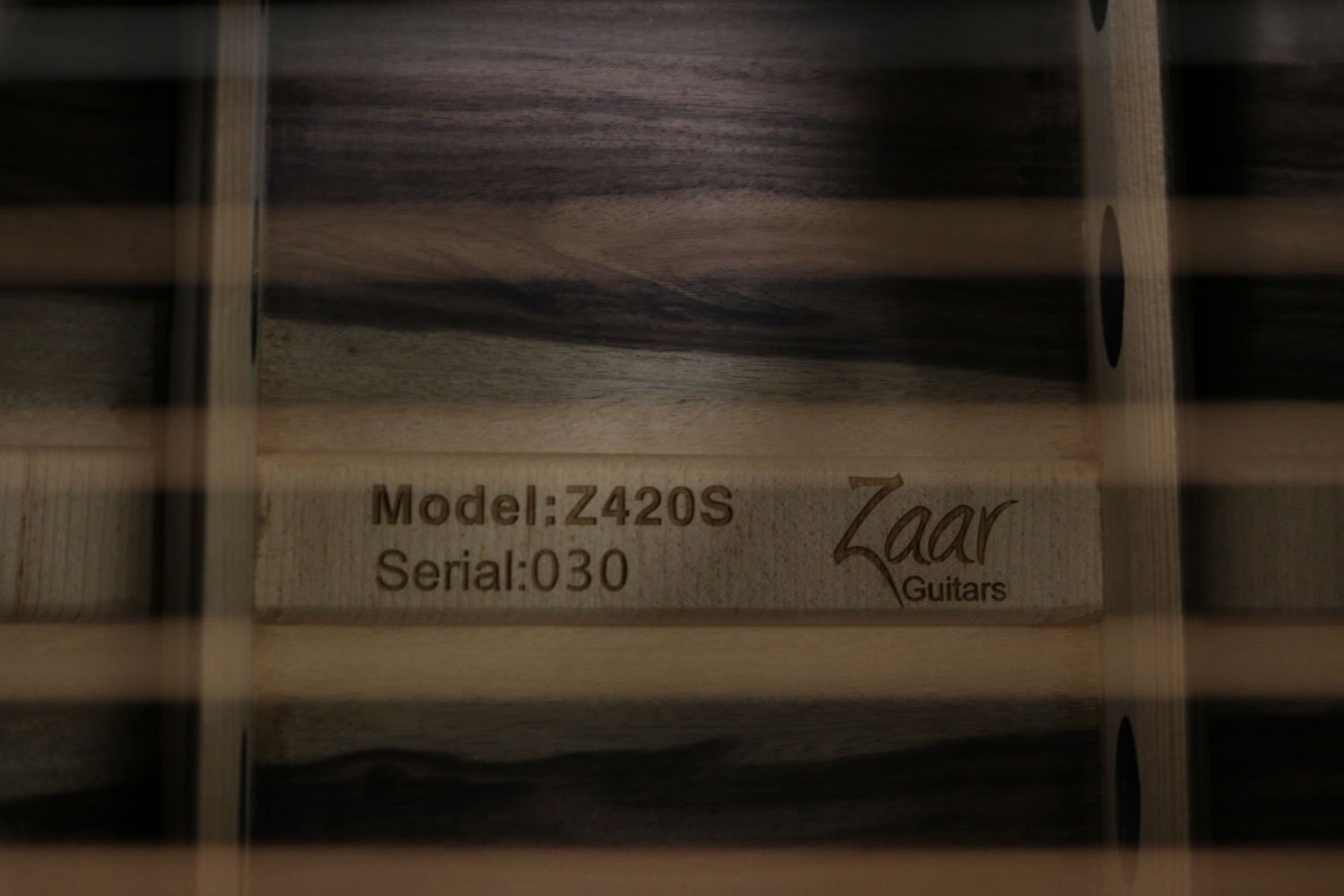 Zaar with Scars - Z420S (030) - Zaar Guitars
