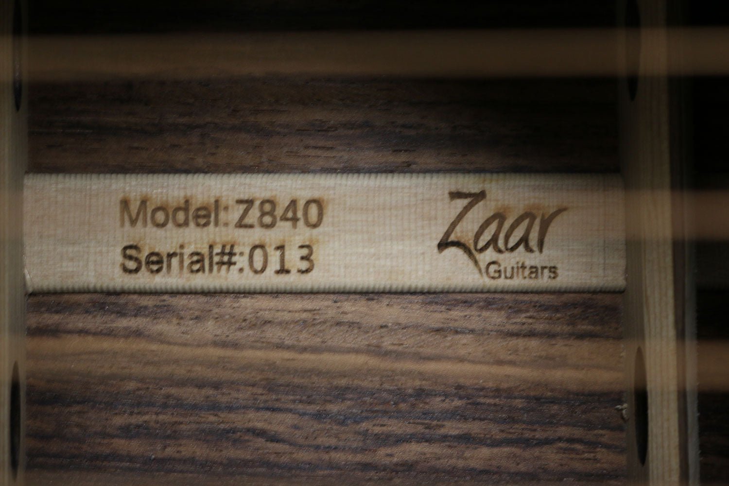 Zaar with Scars - Z840 (013) - Zaar Guitars